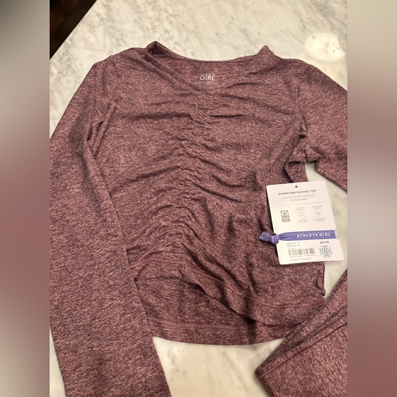 Athleta Girls Downtown Ruched Top and Pant - Picture 2 of 3